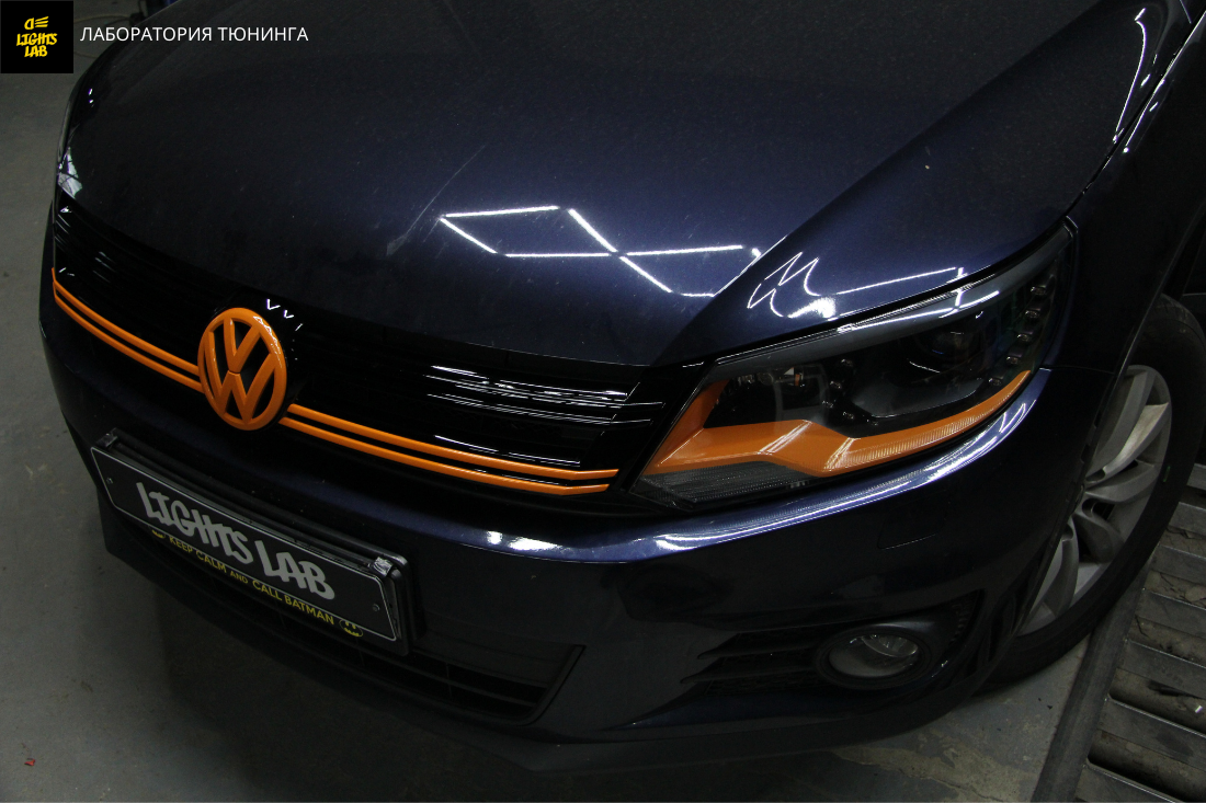 Volkswagen Tiguan  Покрас деталей и антихром