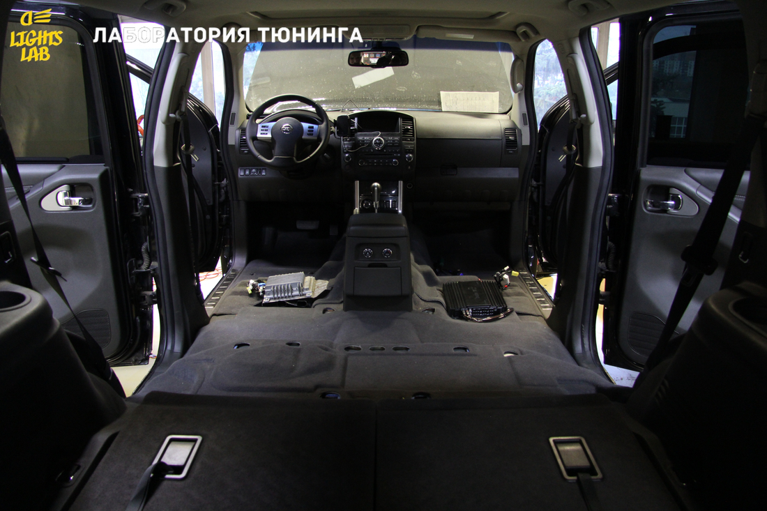 Автозвук и шумоизоляция Nissan Pathfinder