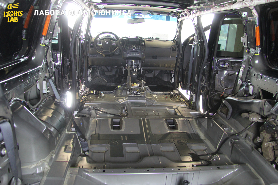 Автозвук и шумоизоляция Nissan Pathfinder