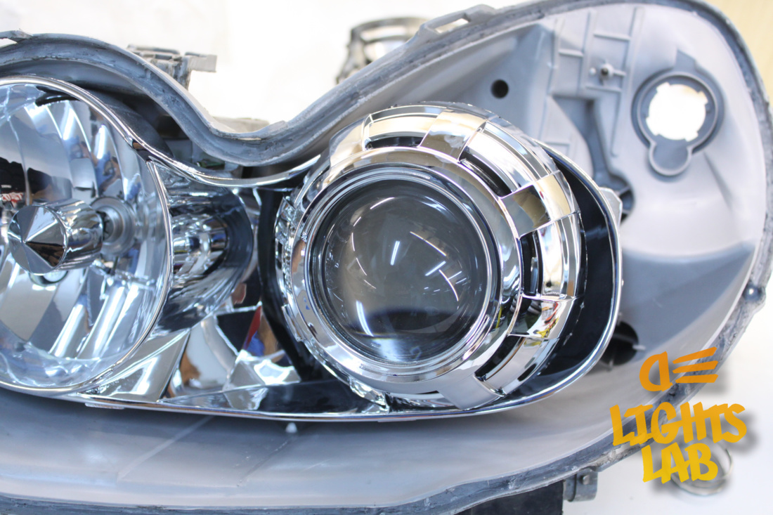 Hyundai Sonata — ремонт и тюнинг фар установка билинз