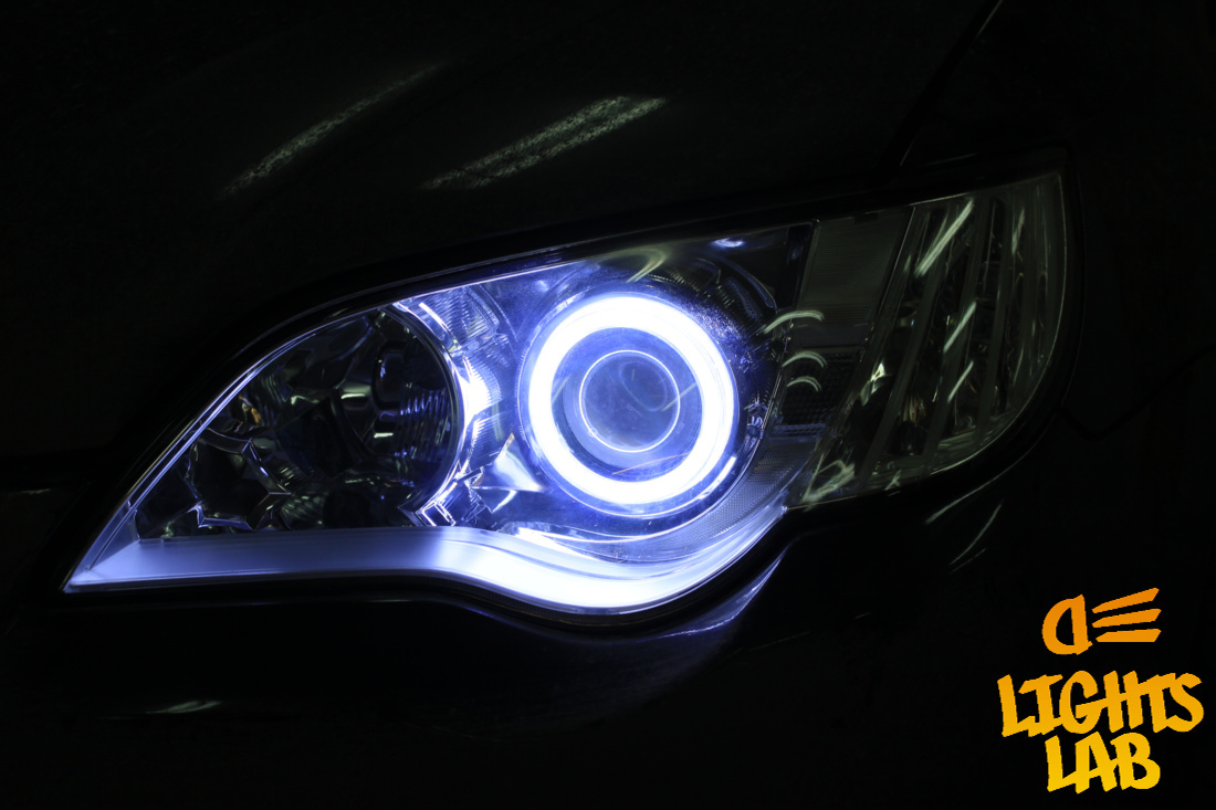 Subaru Legacy — полировка и восстановление фар