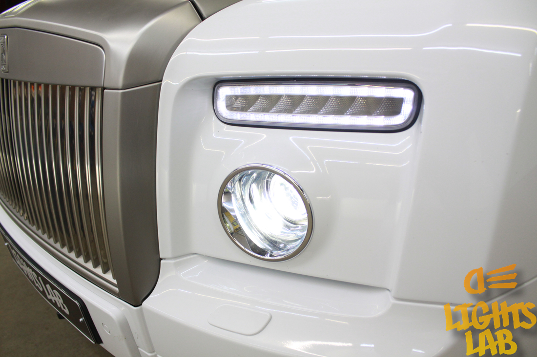 Rolls Royce Phantom — реставрация тюнинг и ремонт фар