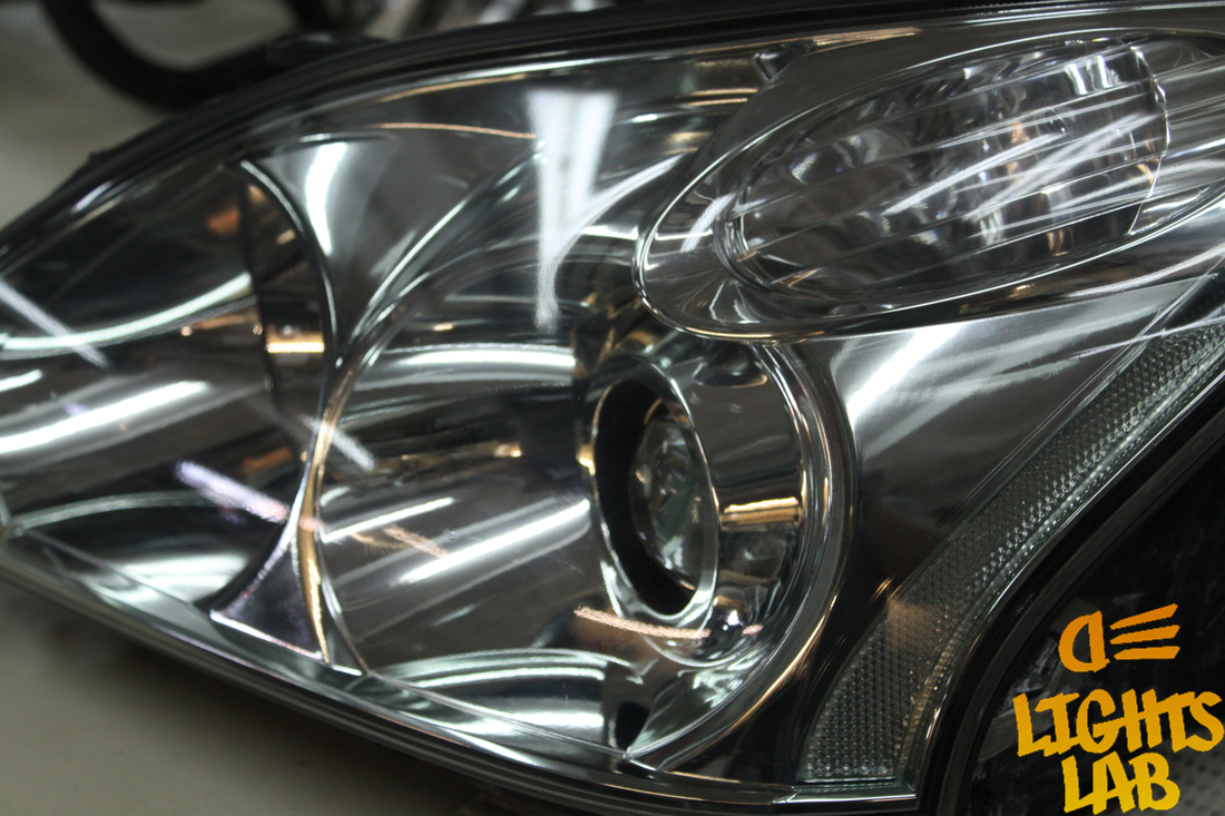 Lexus RX300 — восстановление прозрачности фар